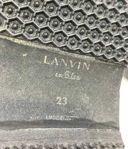 LANVIN en Bleu ショートブーツ レディース SIZE 23.0 ランバンオンブルー