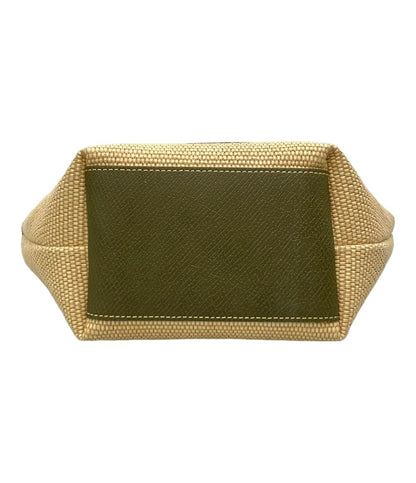 美品 Longchamp 2WAY ハンドバッグ ショルダーバッグ 斜め掛け バスケットバッグ レディース ロンシャン