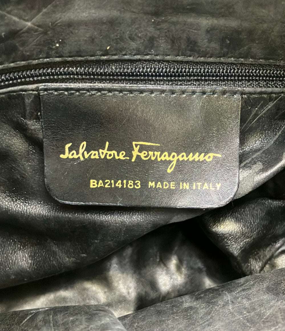 Salvatore Ferragamo ショルダーバッグ 斜め掛け ヴァラ ガンチーニ BA214183 レディース サルヴァトーレフェラガモ