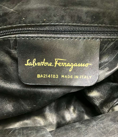 Salvatore Ferragamo ショルダーバッグ 斜め掛け ヴァラ ガンチーニ BA214183 レディース サルヴァトーレフェラガモ