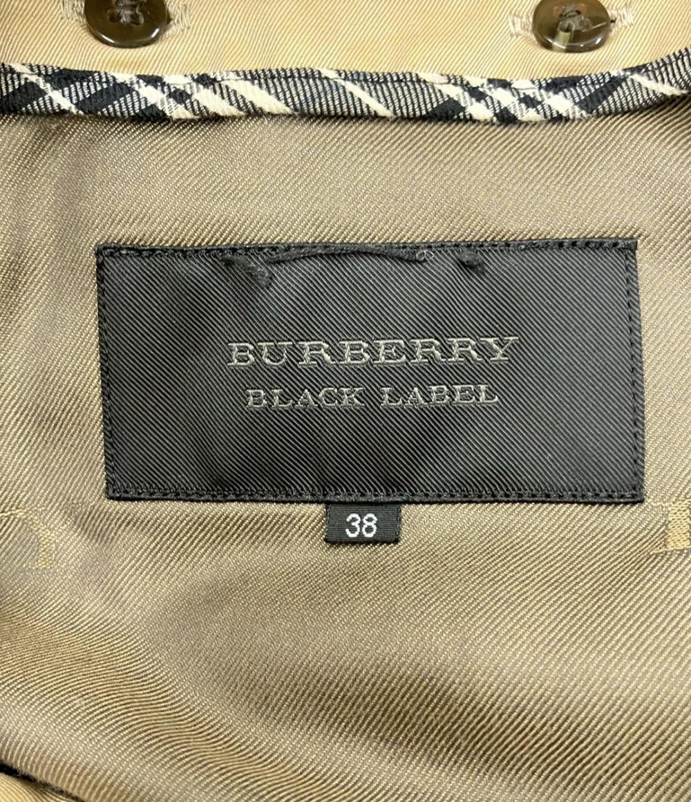 バーバリーブラックレーベル ウール混ライナートレンチコート アウター ジャケット レディース SIZE 38 (S) BURBERRY BLACK LABEL