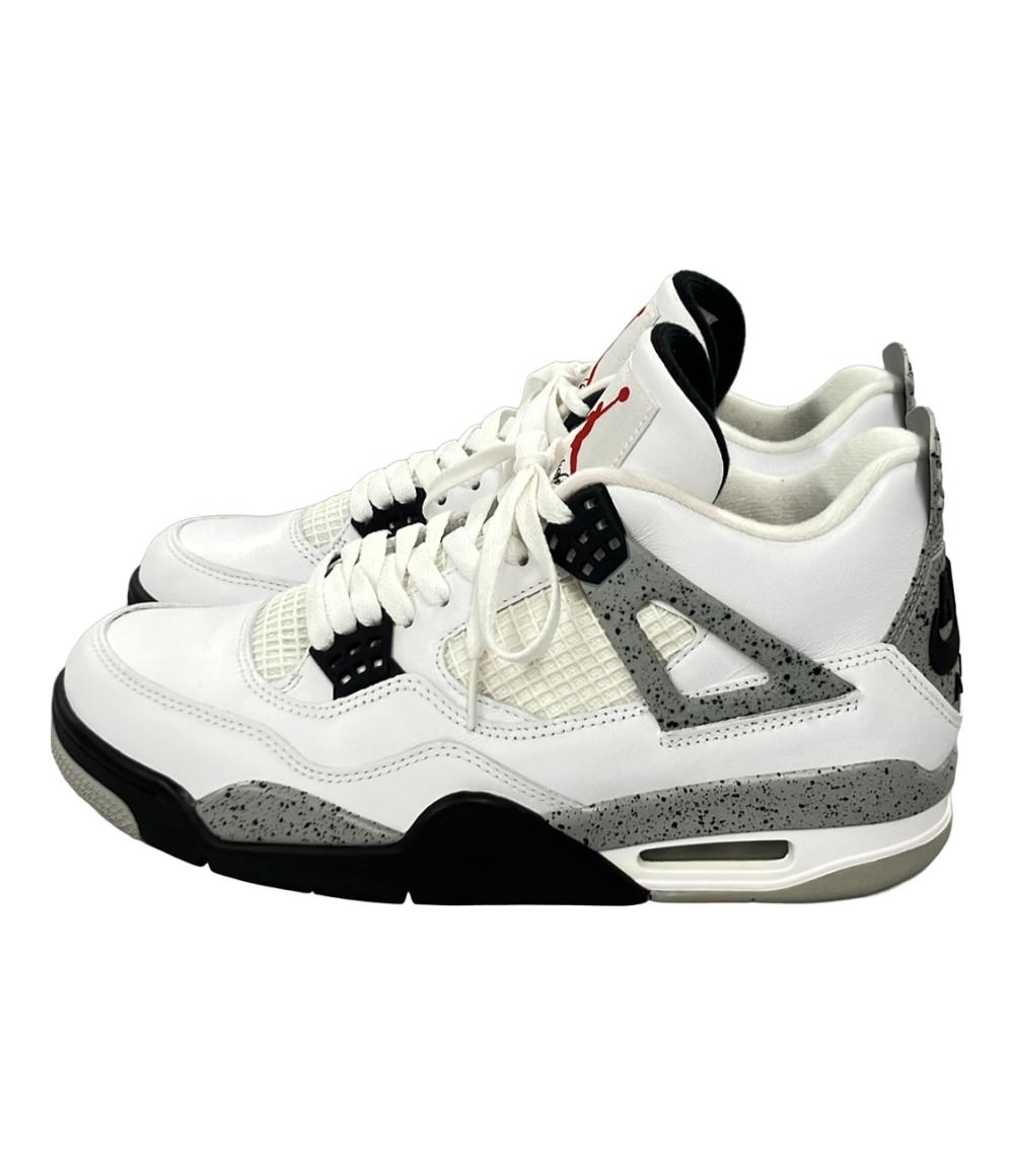 美品 ナイキ ローカットスニーカー AIR JORDAN 4 RETRO OG 840606-192 メンズ SIZE 27.0 (L) NIKE