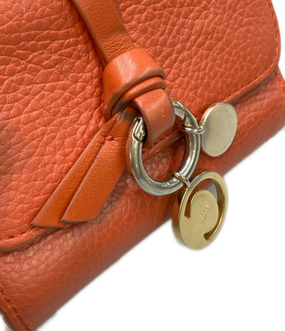 Chloe Wホック三つ折り財布 アルファベット スモール トリフォールド ウォレット レディース クロエ