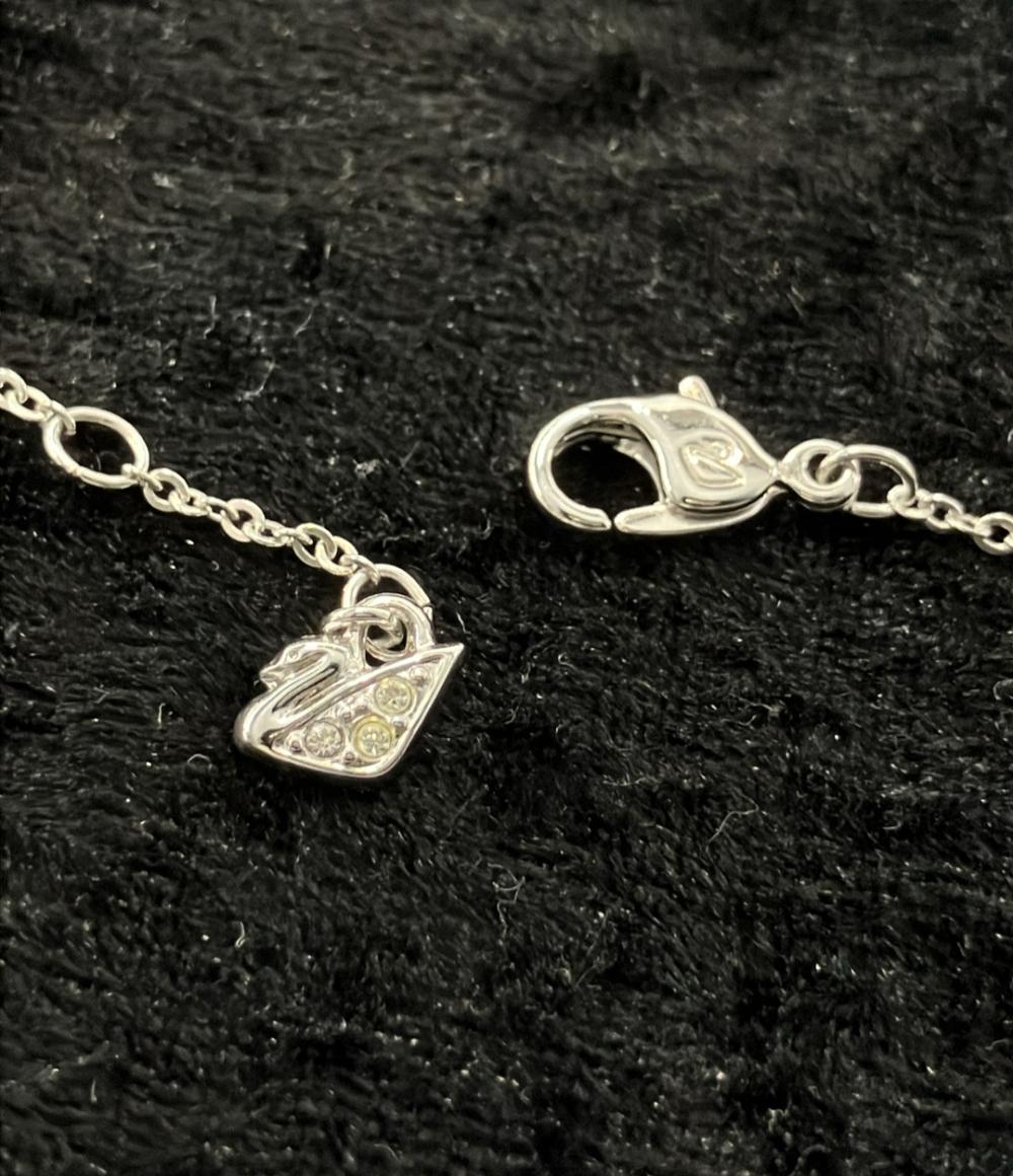 美品 スワロフスキー ネックレス しずくモチーフ レディース SWAROVSKI