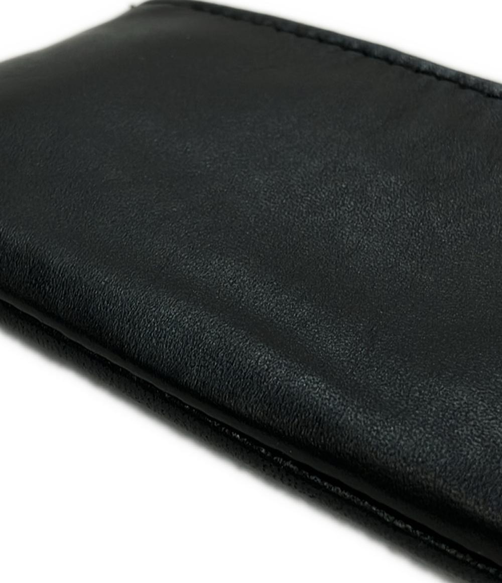 美品 アクアスキュータム コインケース キーリング付き メンズ Aquascutum