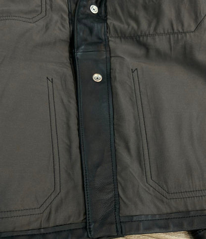 美品 UNITED ARROWS レザージャケット  タグ付き シープスキンレザーカバーオール 1125-699-7740-0930 メンズ SIZE S ユナイテッドアローズ