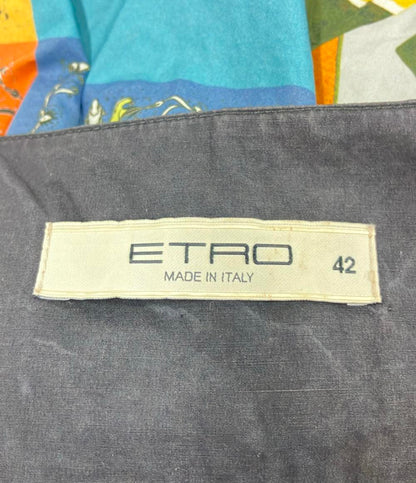 訳あり エトロ 半袖ロングワンピース レディース SIZE 42 (L) ETRO