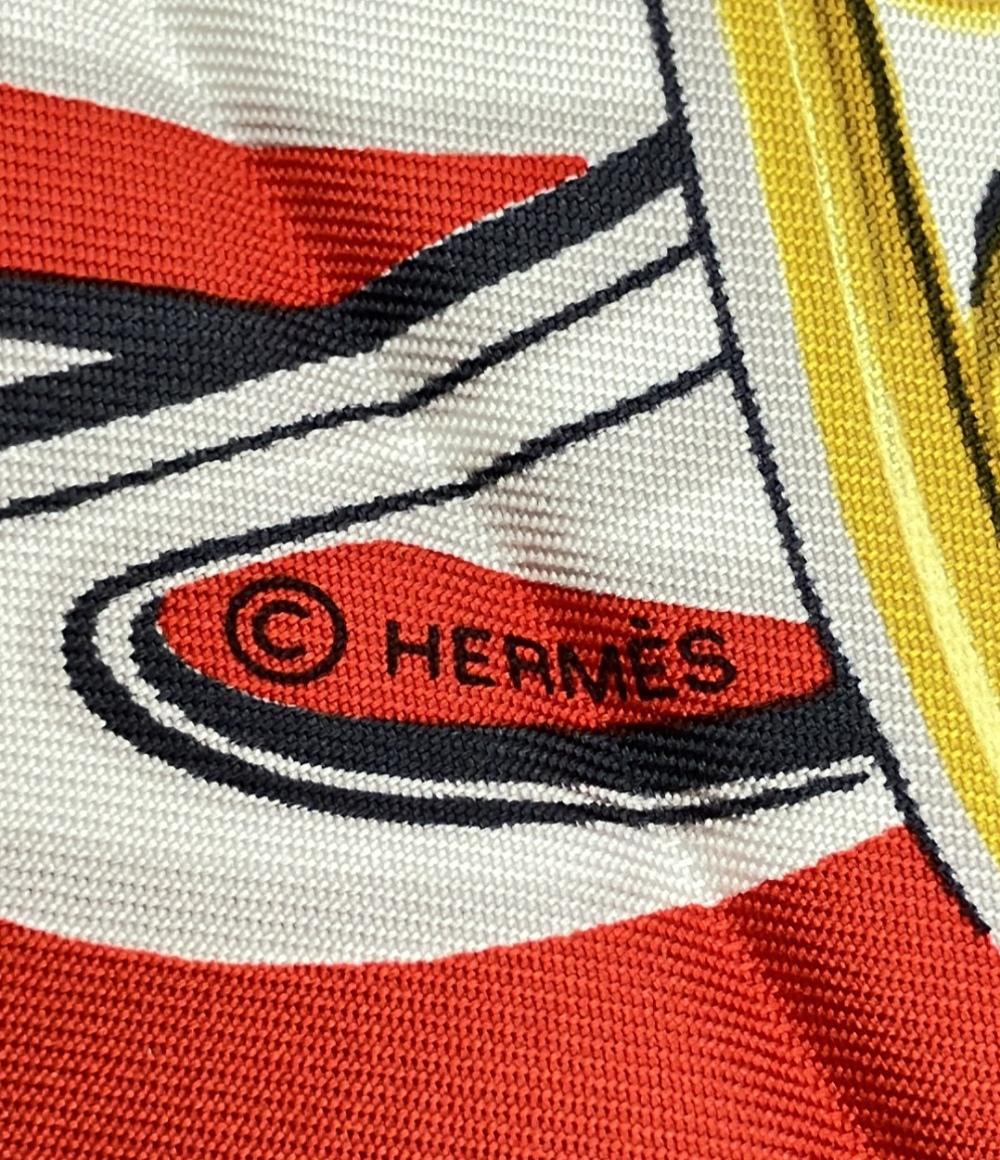 美品 HERMES スカーフ シルク100% カレ90 BRIDES de GALA レディース エルメス