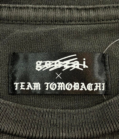 美品 ゲンザイ 半袖Tシャツ×Team tomodachi メンズ SIZE L (L) genzai