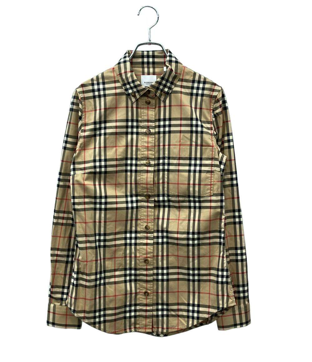 BURBERRY 長袖シャツ ノバチェック柄 インポート レディース SIZE 38