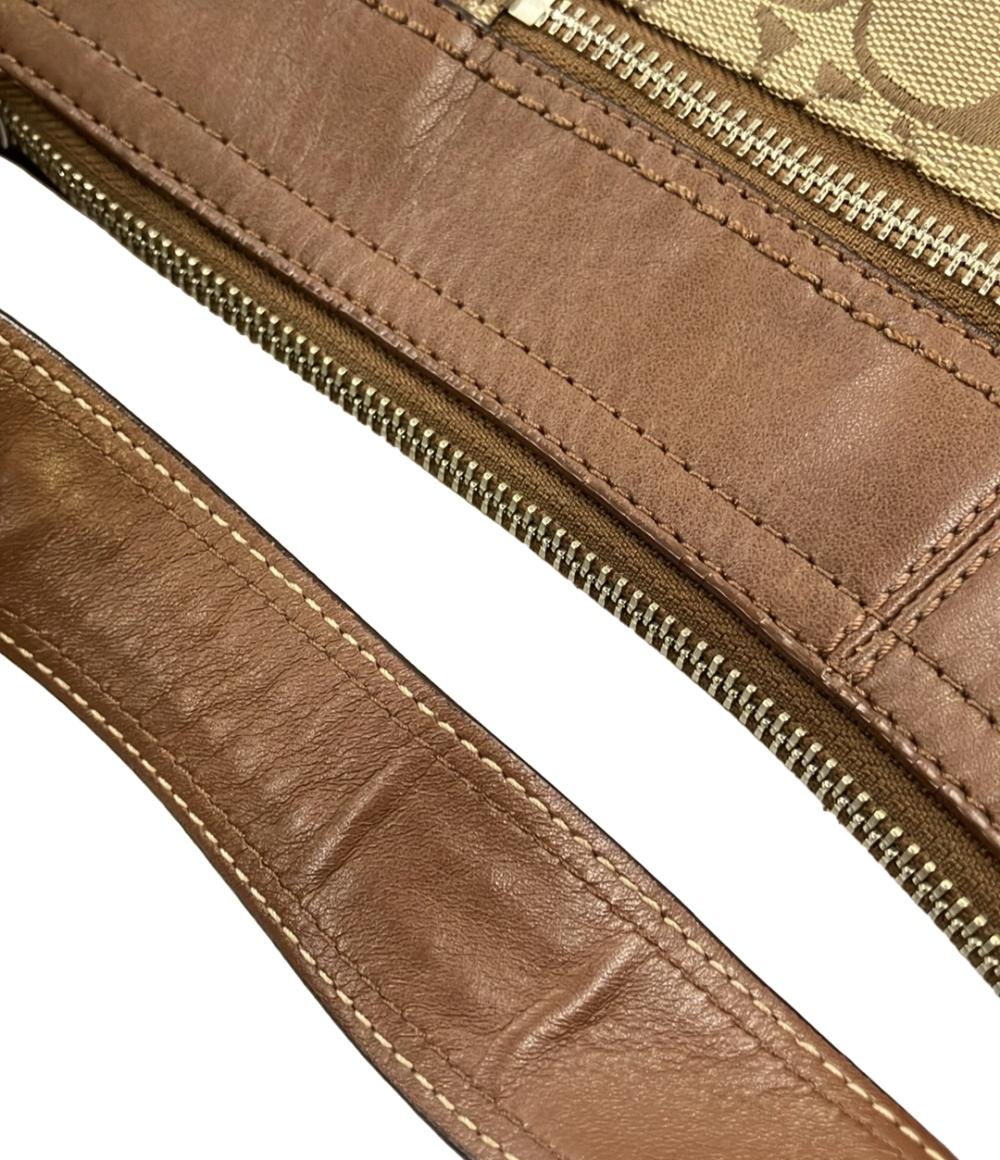 SALE!! コーチ シルク素材 ショルダーバッグ COACH ショルダーバッグ 肩掛け シグネチャー F13740 レディース