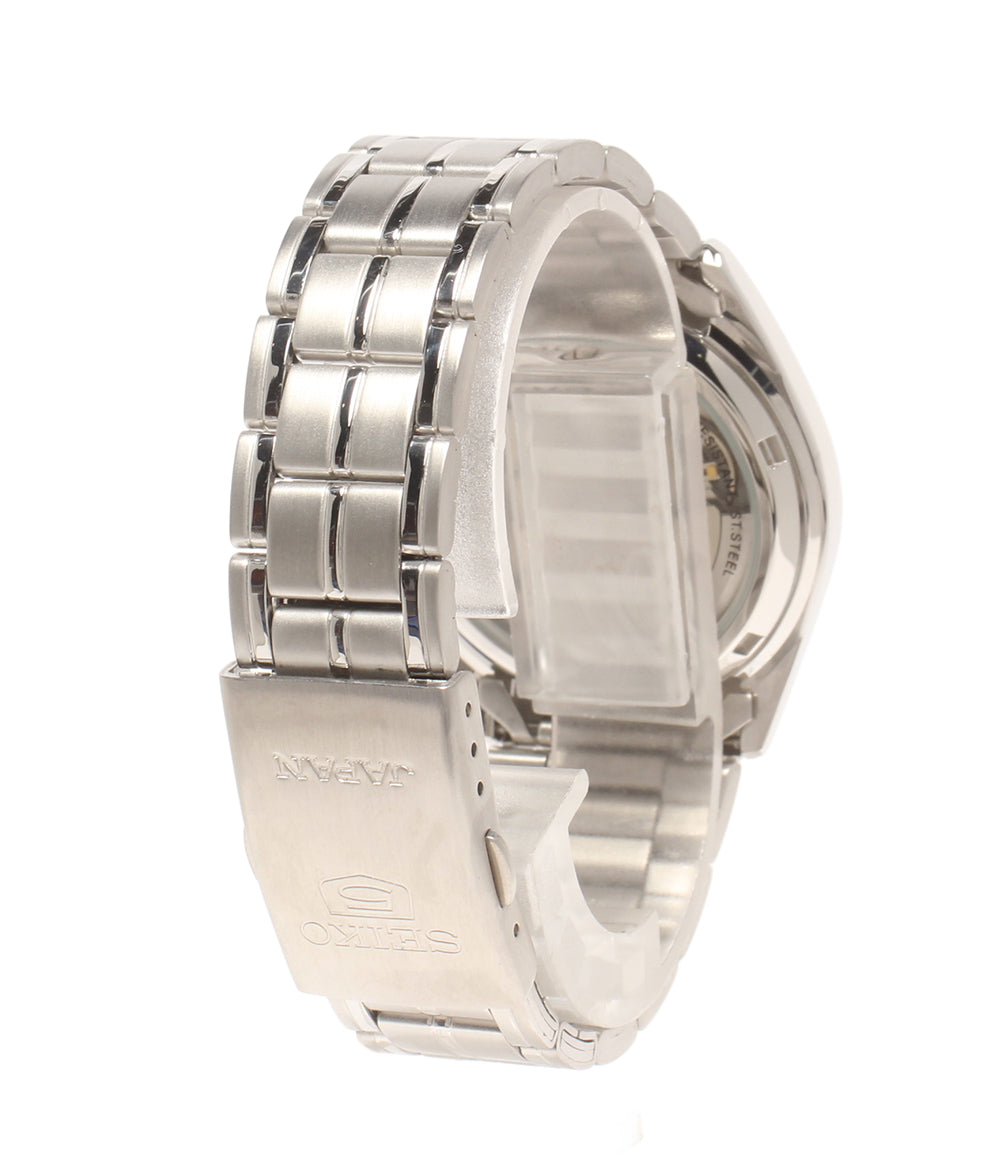 美品 SEIKO 腕時計 セイコー5 自動巻き ブラック 7S26-03B0 メンズ セイコー