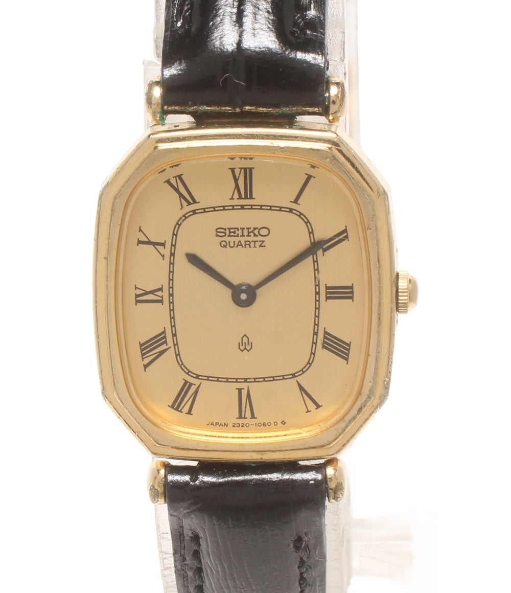 SEIKO 腕時計 クオーツ ゴールド 2320-5590 レディース セイコー