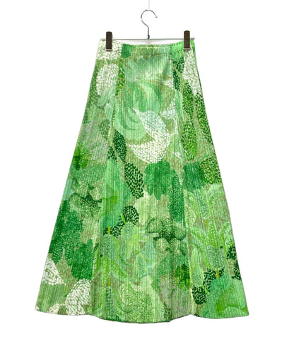 PLEATS PLEASE ロングスカートPLEATS 26SS FOGGY FORET モード PP61JG695 レディース SIZE 5 (L) プリーツプリーズ