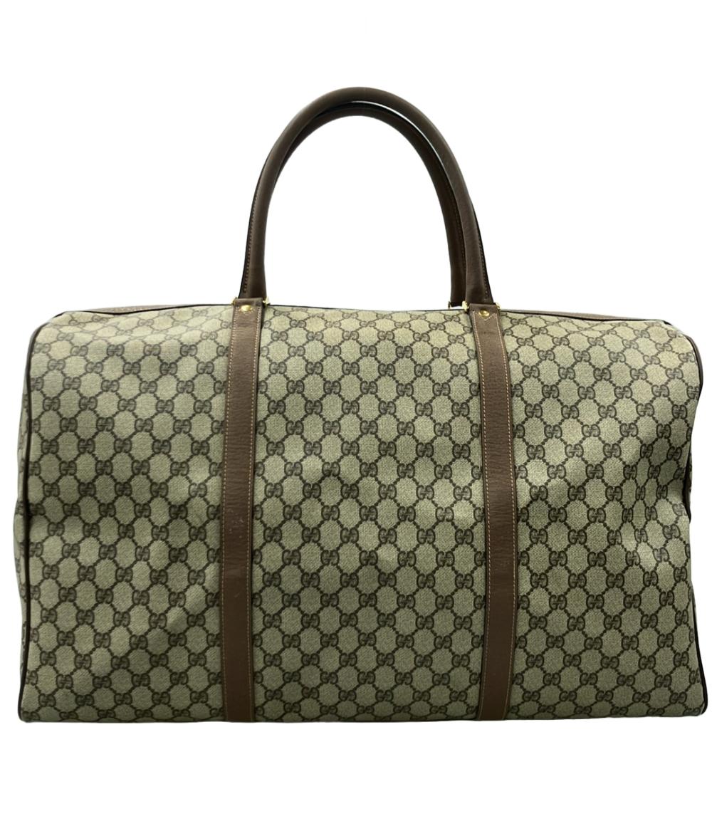 訳あり GUCCI 2WAY ボストンバッグ ショルダーバッグ 斜め掛け GGスプリーム 012•123•6081•55 レディース グッチ