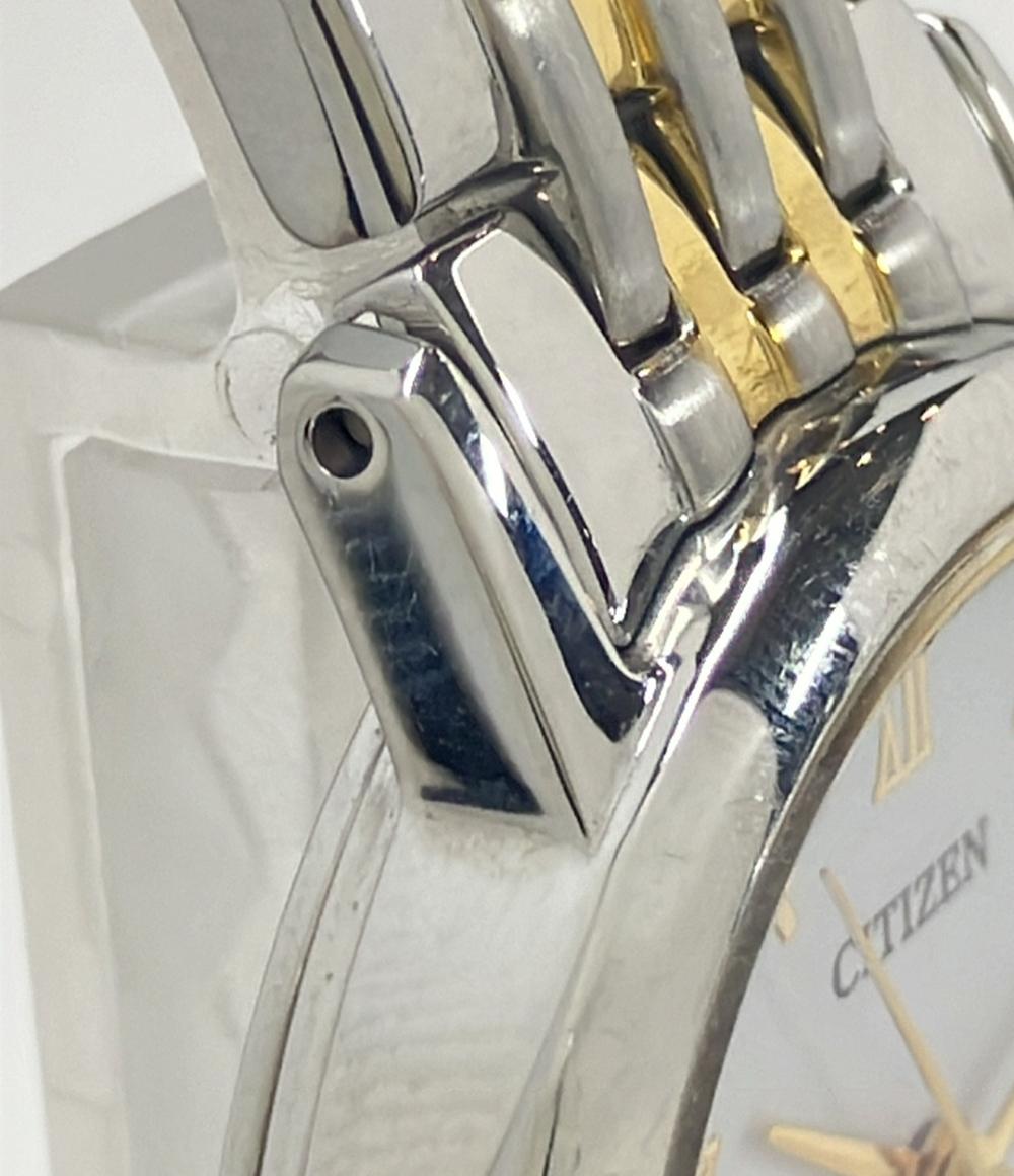 シチズン 腕時計 Eco-Drive エコドライブ ソーラー ホワイト E011-S067928 レディース CITIZEN