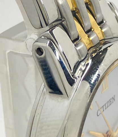 シチズン 腕時計 Eco-Drive エコドライブ ソーラー ホワイト E011-S067928 レディース CITIZEN