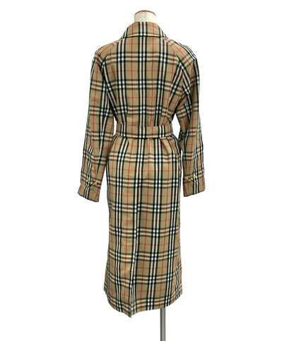 美品 BURBERRY LONDON チェックコート KEMPTON SHORT COAT レディース SIZE 36 (S) バーバリーロンドン