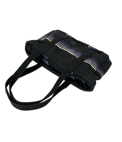 PORTER Neighborhood ハンドバッグ ボーダー柄 メンズ ポーター ネイバーフッド