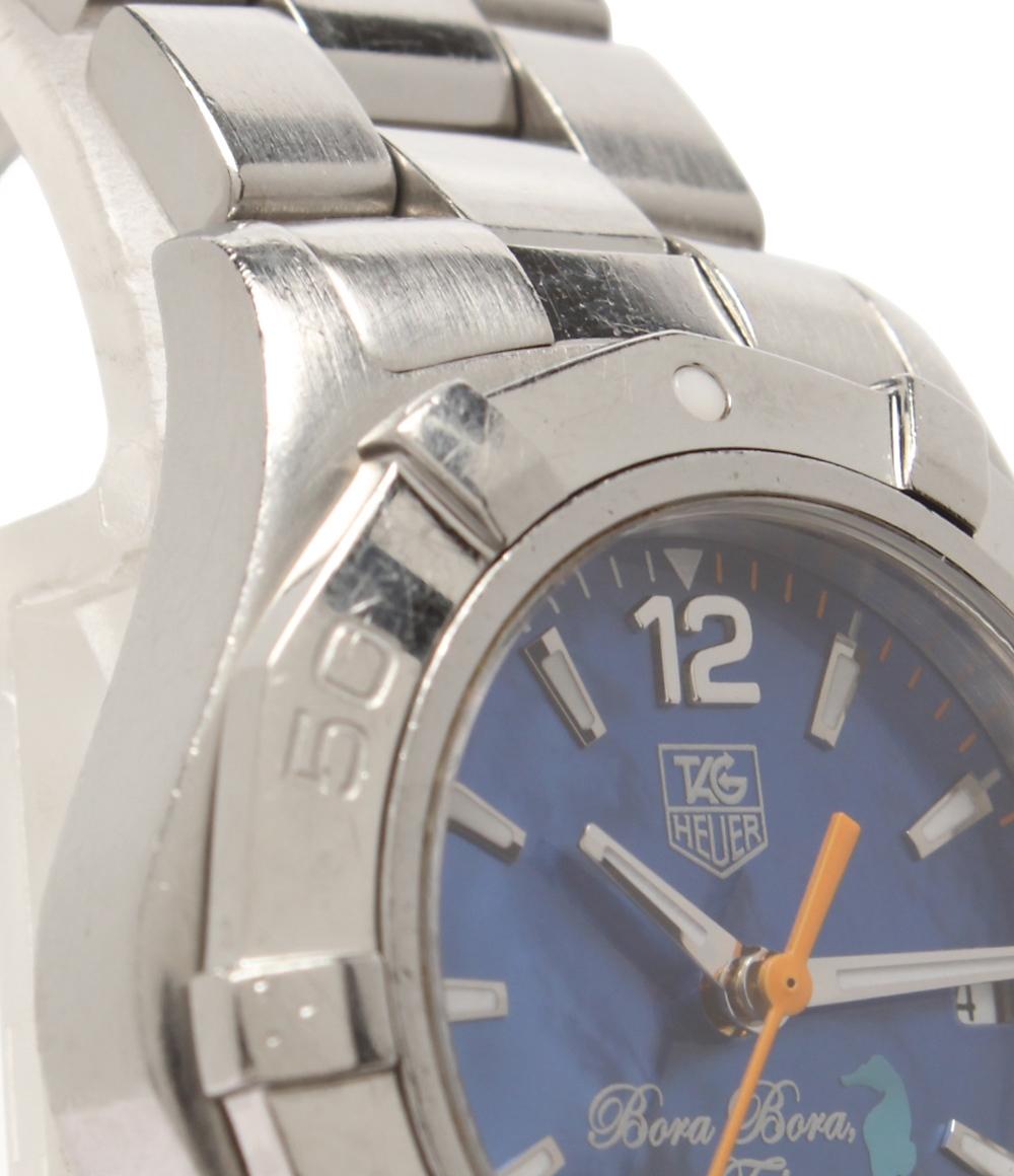 タグホイヤー 腕時計 600本限定モデル ボラボラ アクアレーサー WAF141N クオーツ ブルー レディース TAG HEUER TAG HEUER 腕時計 600本限定モデル ボラボラ アクアレーサー クオーツ