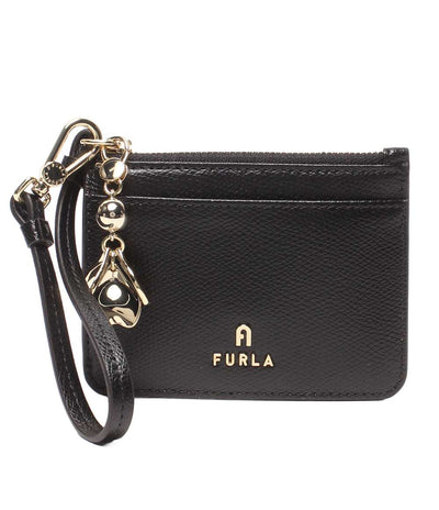 美品 Furla カードケース コインケース パスケース キーリング付き レディース フルラ
