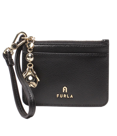 美品 Furla カードケース コインケース パスケース キーリング付き レディース フルラ