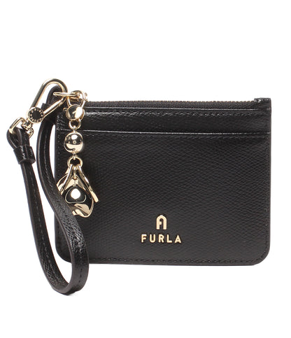 美品 Furla カードケース コインケース パスケース キーリング付き レディース フルラ