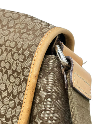 COACH ショルダーバッグ 斜め掛け ミニシグネチャー F77004 レディース コーチ