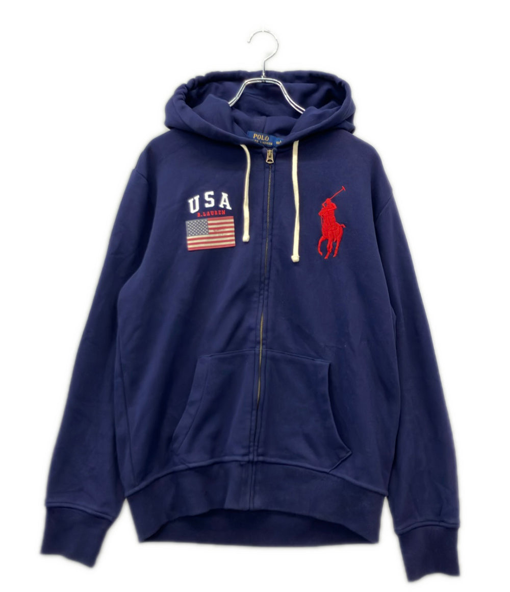 POLO RALPH LAUREN ジップアップ パーカー メンズ SIZE L ポロ・ラルフローレン