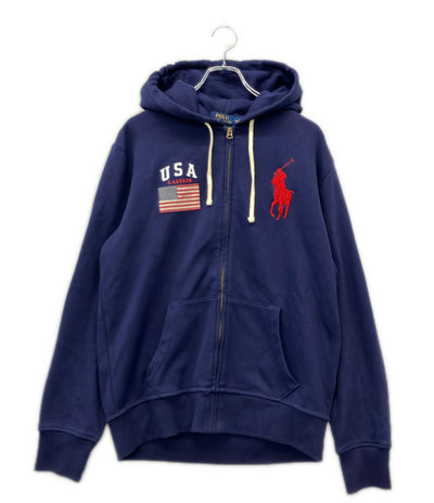POLO RALPH LAUREN ジップアップ パーカー メンズ SIZE L ポロ・ラルフローレン