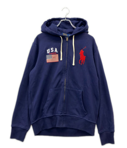POLO RALPH LAUREN ジップアップ パーカー メンズ SIZE L ポロ・ラルフローレン