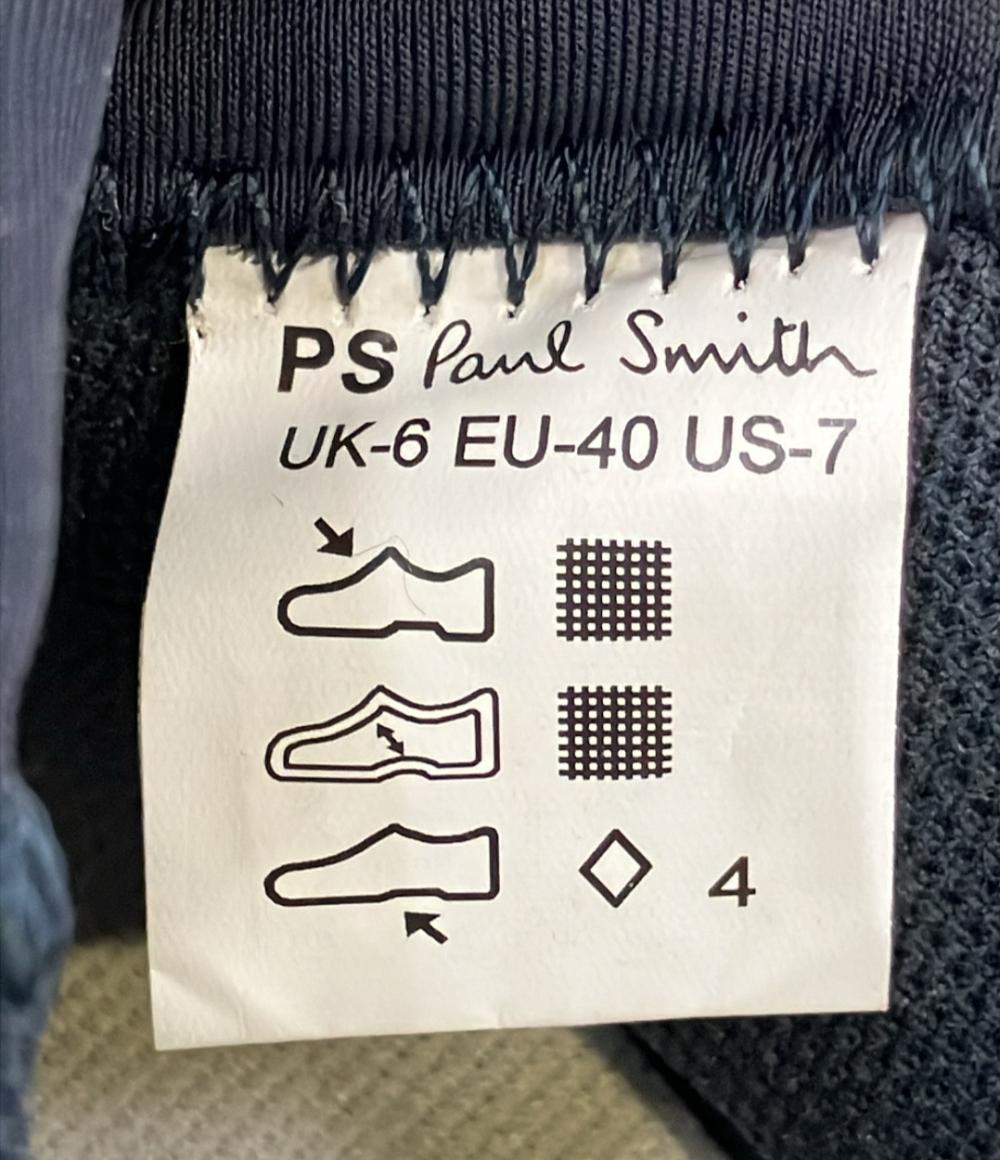 美品 PS Paul Smith ローカットスニーカー メンズ SIZE 7 ピーエスポールスミス