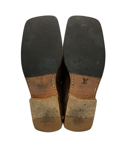 LOUIS VUITTON ローファー スリッポン スエード メンズ SIZE 6 ルイ・ヴィトン