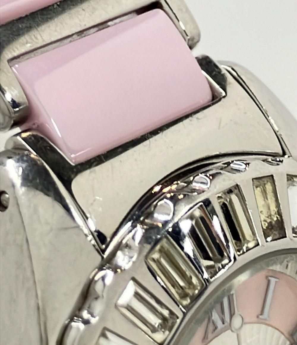 フォリフォリ 腕時計 クオーツ ピンク WF7A019BE レディース Folli Follie