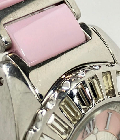 フォリフォリ 腕時計 クオーツ ピンク WF7A019BE レディース Folli Follie