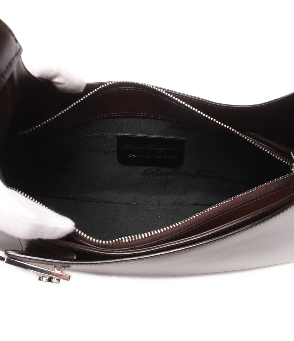 Salvatore Ferragamo ショルダーバッグ 肩掛け ワンショルダー ガンチーニ AQ-21 0170 レディース サルヴァトーレフェラガモ