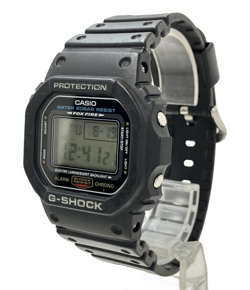 カシオ 腕時計 G-SHOCK FOX FIRE クオーツ DW-5600E-1 ユニ