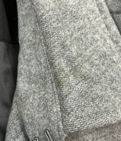 ブラックレーベルクレストブリッジ ピーコート THINDOWN シャドークレストブリッジチェックPコート メンズ SIZE M BLACK LABEL CRESTBRIDGE