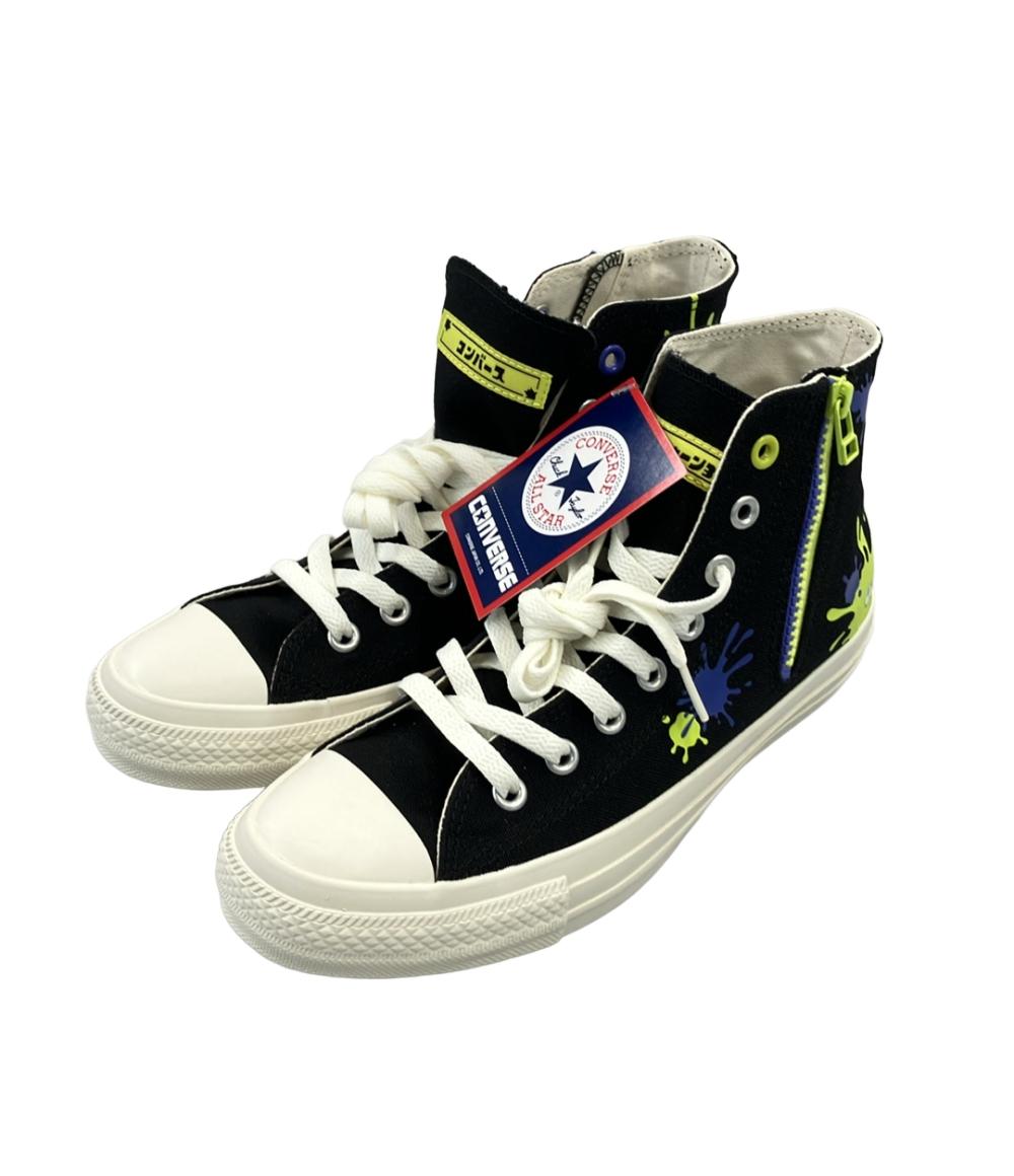 美品 CONVERSE ハイカットスニーカー サイドジップ × スプラトゥーン 3 ALL STAR Z HI 1SE173 メンズ SIZE 26.0 (M) コンバース