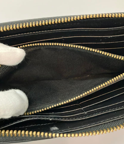 美品 マークジェイコブス ラウンドファスナー長財布 メンズ MARC JACOBS