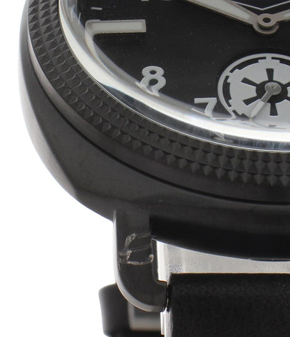 腕時計 STAR WARS 帝国軍 ミリタリーウォッチ クオーツ ブラック メンズ