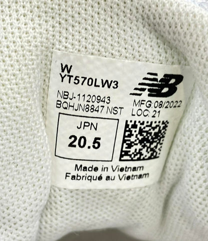 ニューバランス ローカットスニーカー YT570LW3 キッズ SIZE 20.5 (M) NEW BALANCE