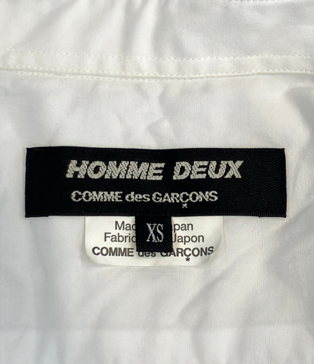 COMME des GARCONS HOMME DEUX 長袖 シャツ メンズ SIZE XS コムデギャルソンオムドゥ