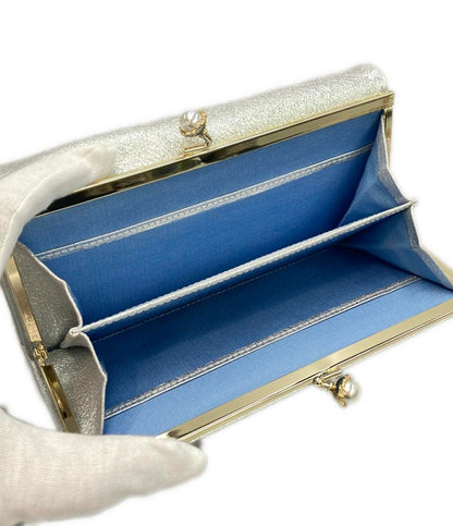 美品 LANVIN en Bleu 長財布 レディース ランバンオンブルー