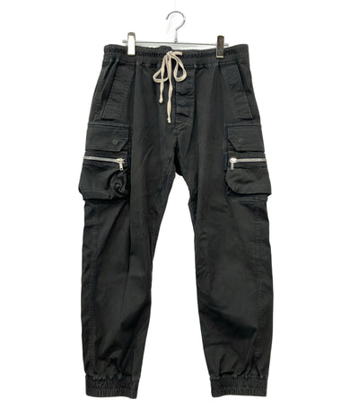 Rick Owens カーゴパンツ コットン ジッパーポケット 裾リブ RU02C7396-TE メンズ SIZE 54 (XL) リックオウエンス