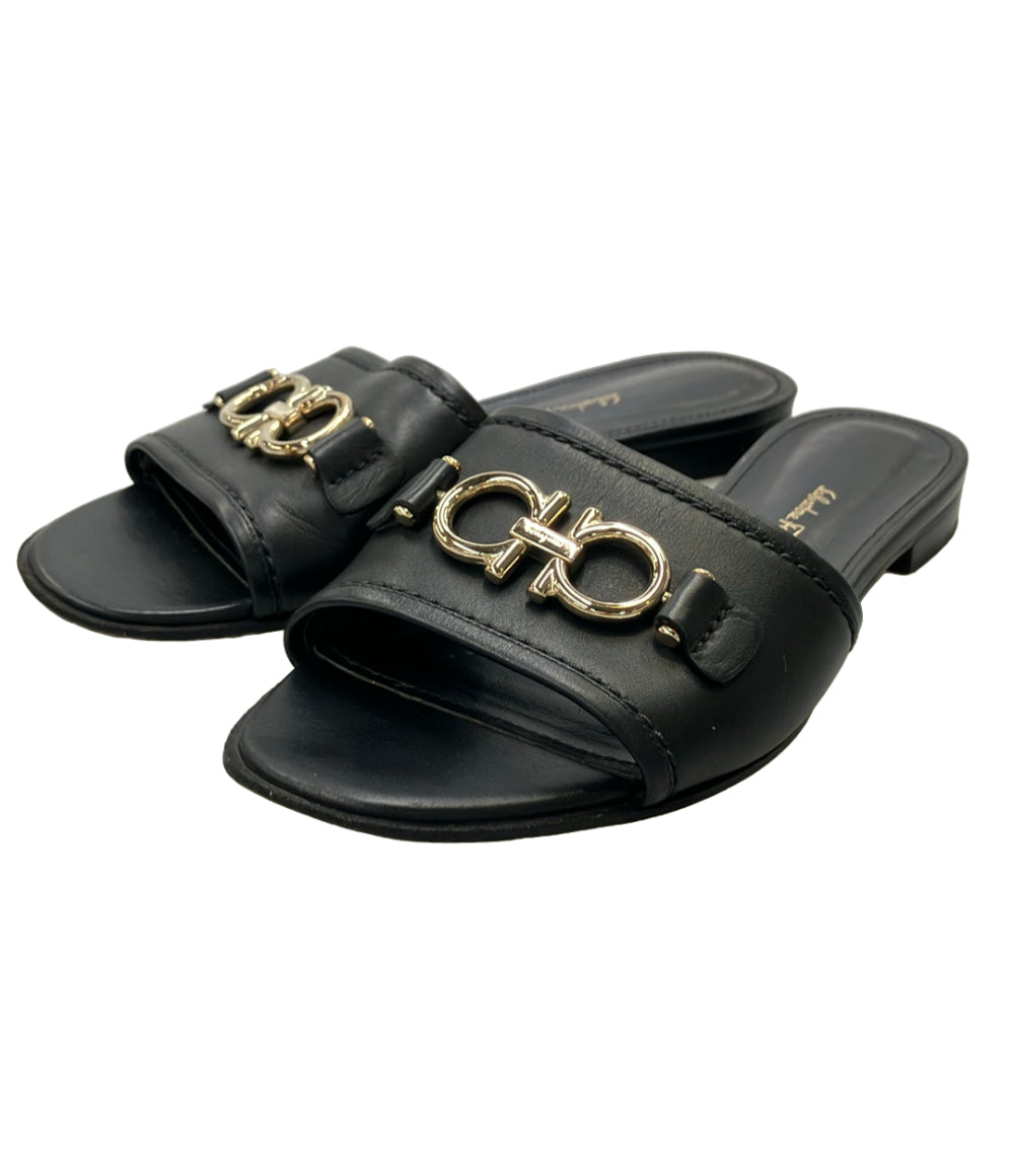 Salvatore Ferragamo ガンチーニフラットサンダル 99719 レディース SIZE 5 1/2 サルヴァトーレフェラガモ
