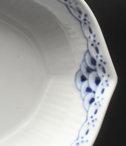 美品 Royal Copenhagen ディッシュ舟形 23cm 皿 プリンセス ロイヤルコペンハーゲン