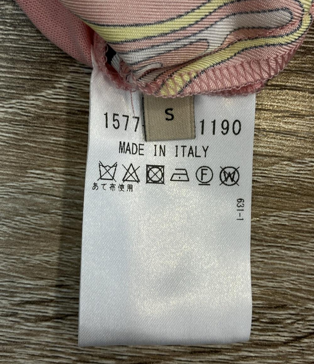 Emilio Pucci 半袖Tシャツ 総柄 1577-343-1190 レディース SIZE S エミリオ・プッチ