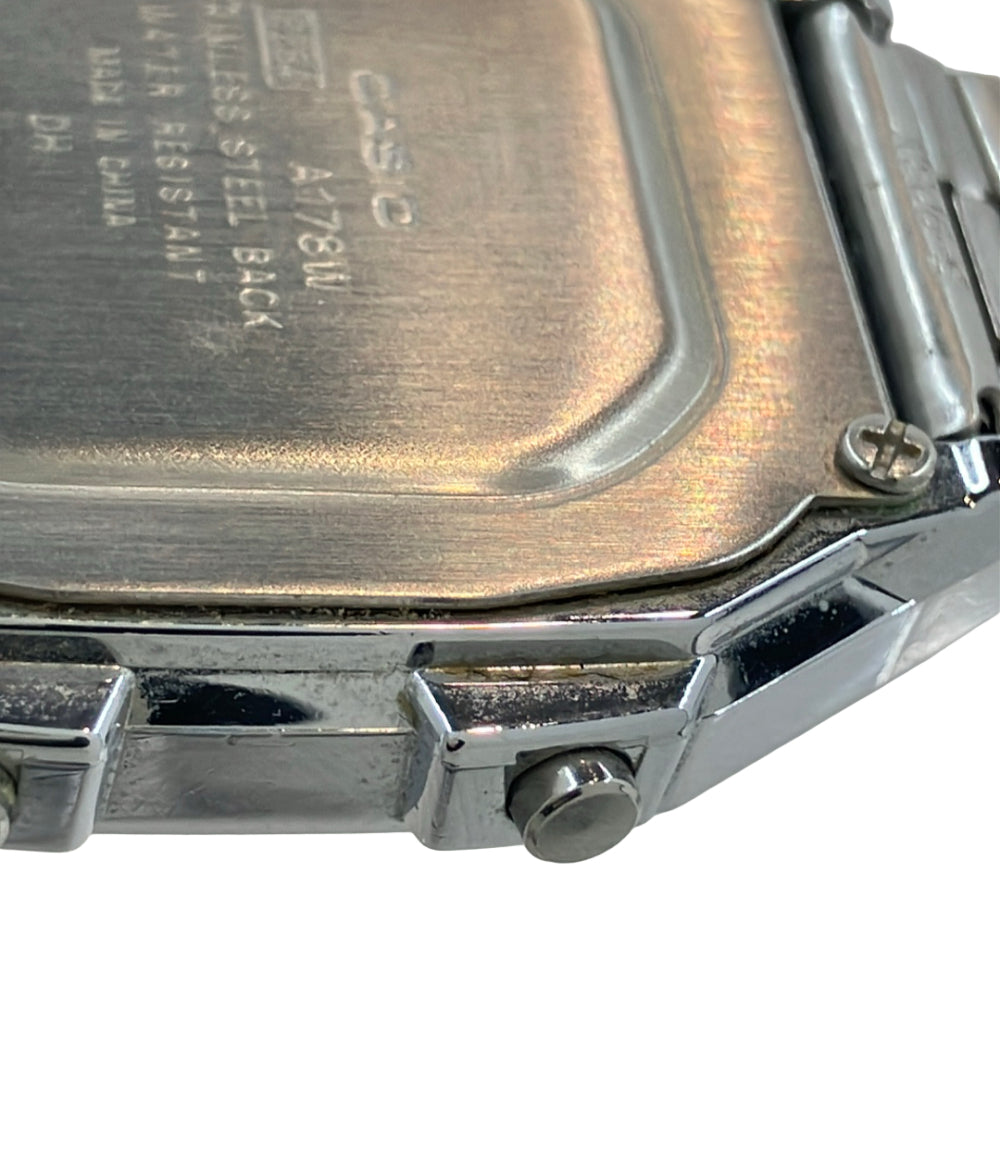 CASIO 腕時計 クオーツ A178W メンズ カシオ