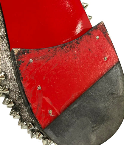 Christian Louboutin ローファー オペラシューズ スタッズ Dandelion Spikes メンズ SIZE 44 (XL) クリスチャンルブタン